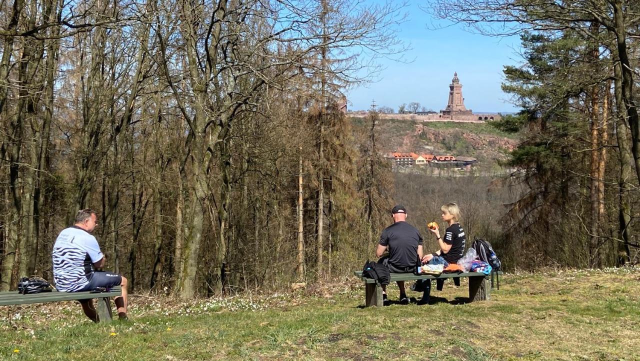 Burghof Kyffhaeuser Bad Frankenhausen Exterior foto