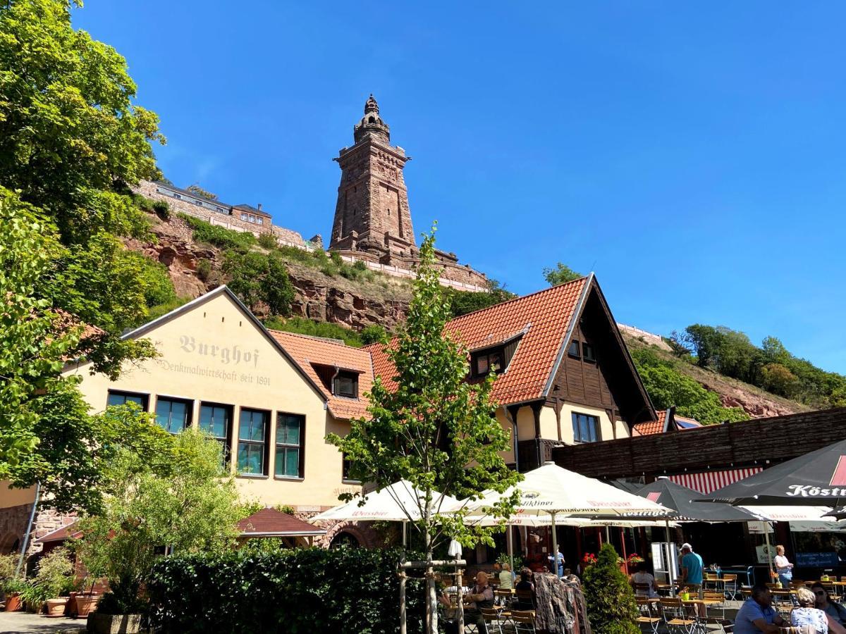 Burghof Kyffhaeuser Bad Frankenhausen Exterior foto