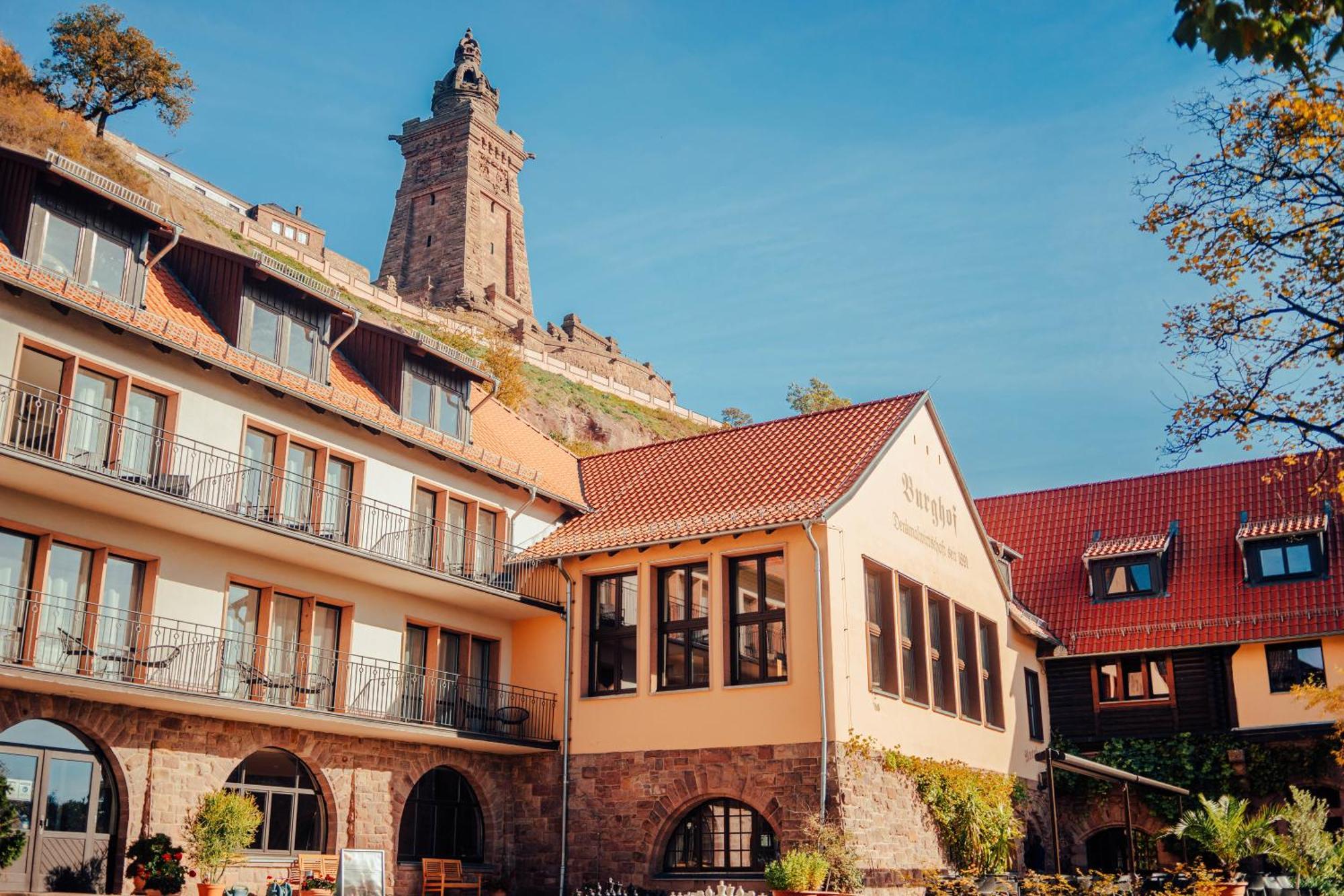 Burghof Kyffhaeuser Bad Frankenhausen Exterior foto